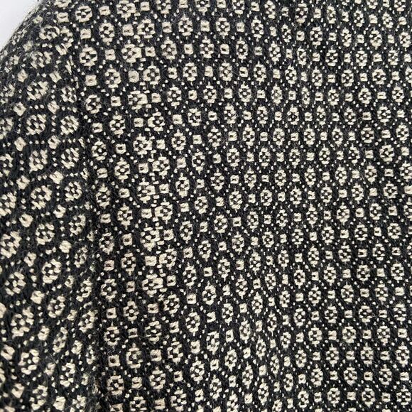 Merona Black and White Checkered Cropped Jacket. Size Medium - Picture 8 of 12